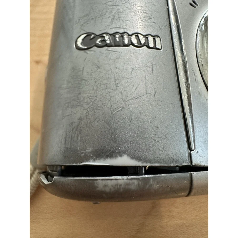 Canon PowerShot A1100 IS 12.1MP Digital Camera Silver PC1354 4x Zoom